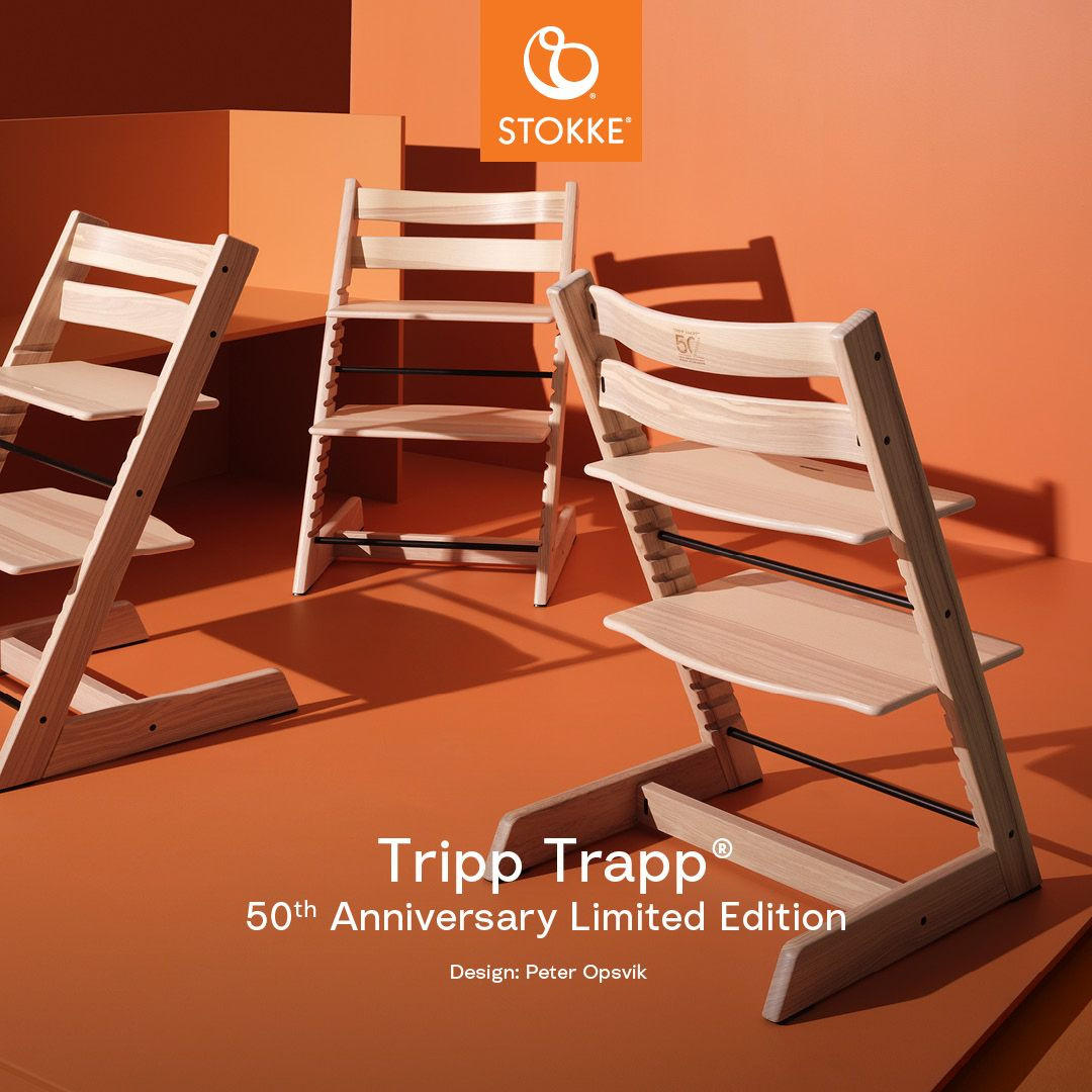 JUBILÄUMSHOCHSTUHL Tripp Trapp Edition 50 Jahre  - Basics, Holz (46/78/49cm) - Stokke