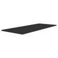 OBERPLATTE  in  - Anthrazit, KONVENTIONELL, Holzwerkstoff (137/1,6/42cm) - Hom`in