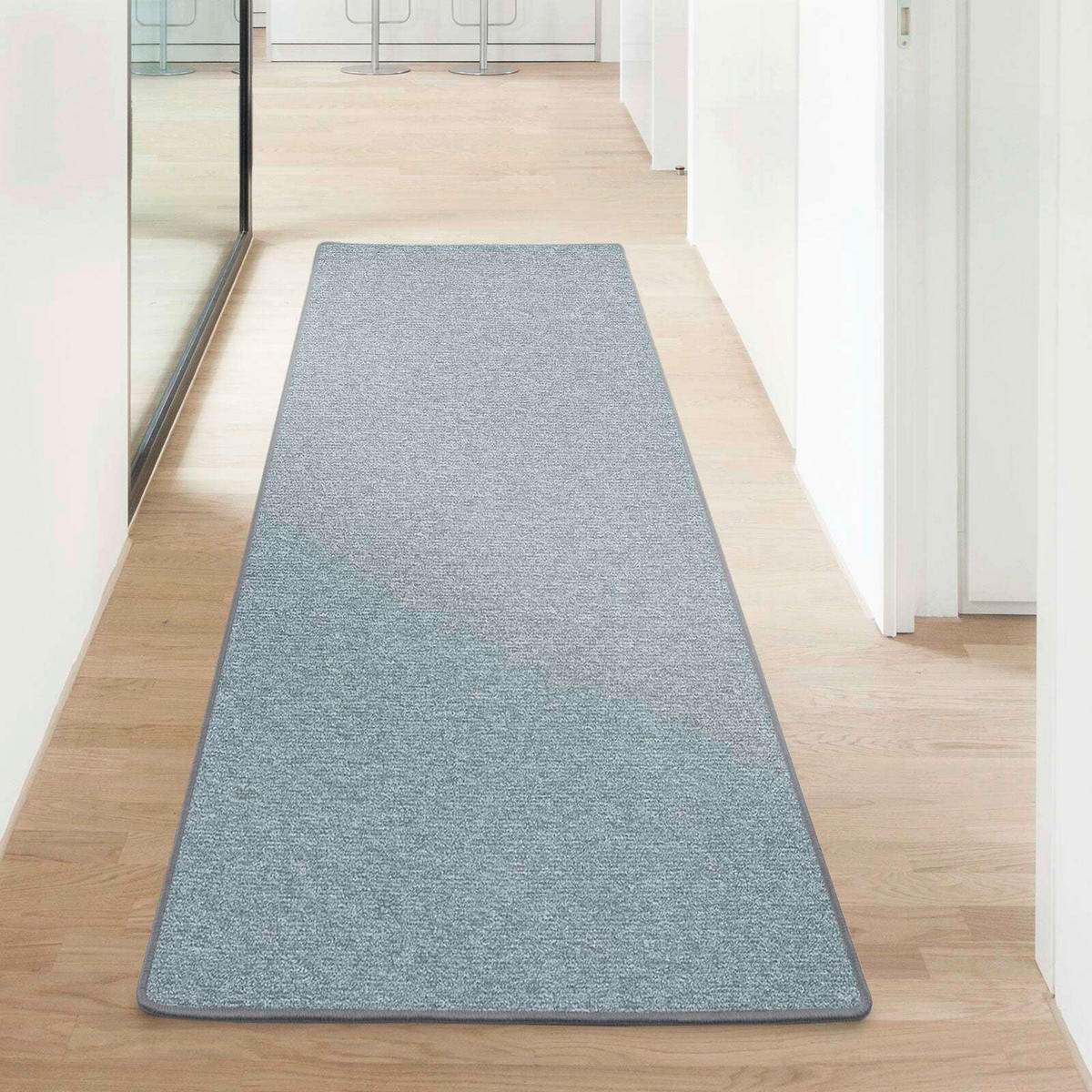 WEBTEPPICH  Wohnzimmer 80/150 cm London Grau rechteckig  - Grau, Basics, Kunststoff/Textil (80/150cm) - Floordirekt