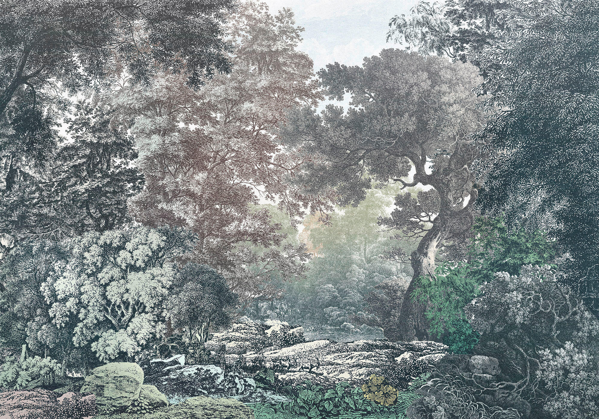 FOTOTAPET 400/280 cm  - multicolor, Trend (400/280cm)