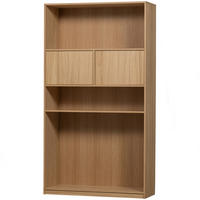 REGAL Eiche furniert Naturfarben  - Naturfarben, Design, Holz (110/199/40cm) - Livetastic