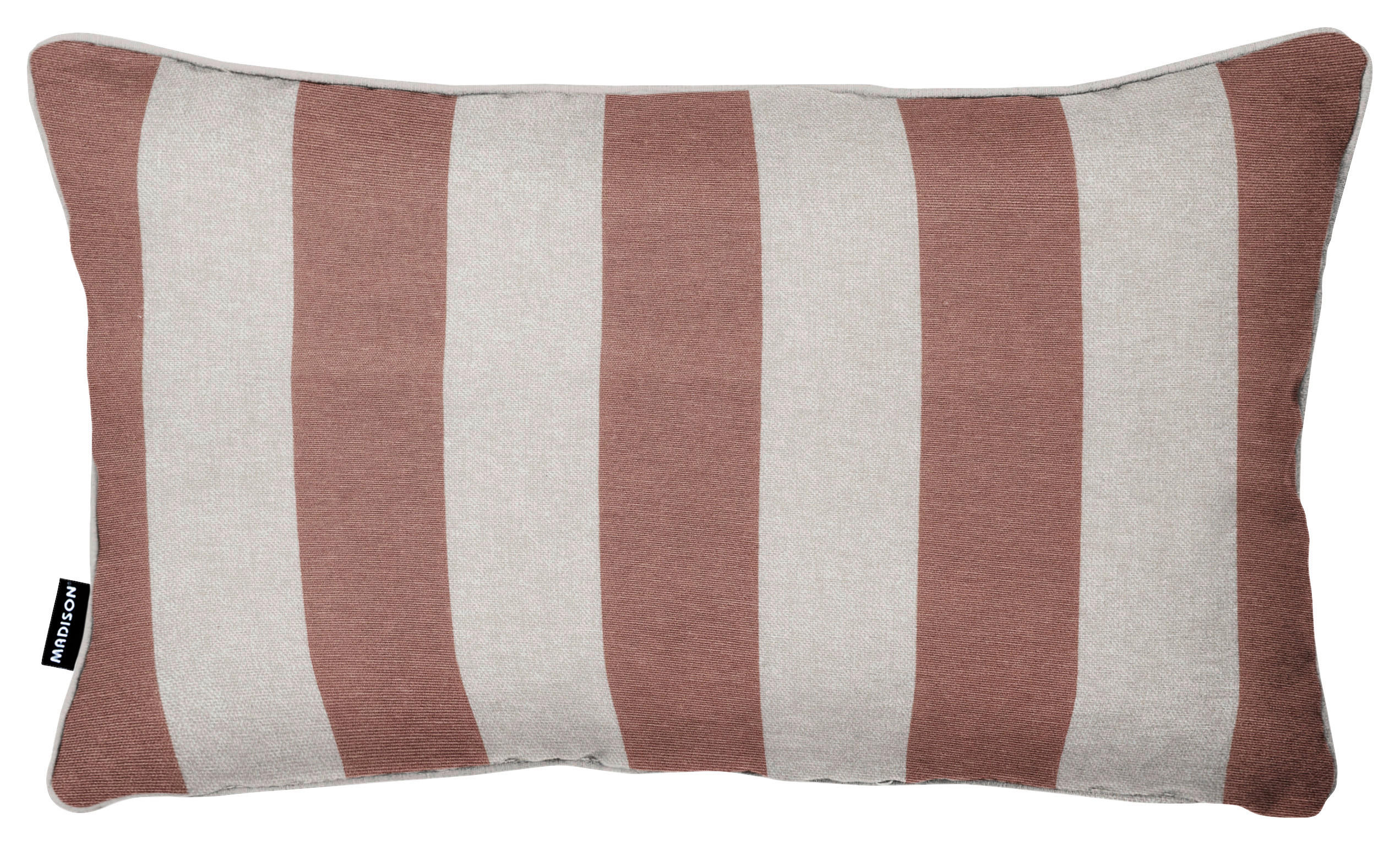 ZIERKISSEN  - Creme/Braun, Basics, Textil (50/30/10cm)