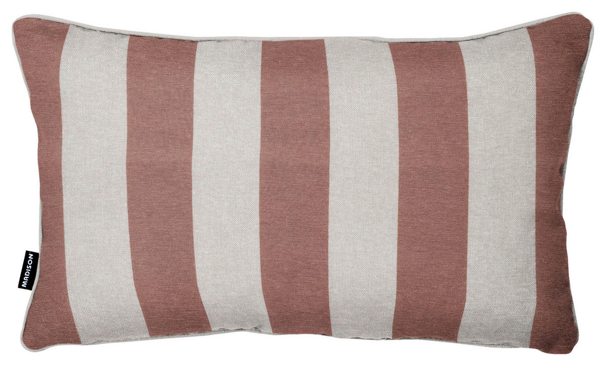 ZIERKISSEN  - Creme/Braun, Basics, Textil (50/30/10cm)