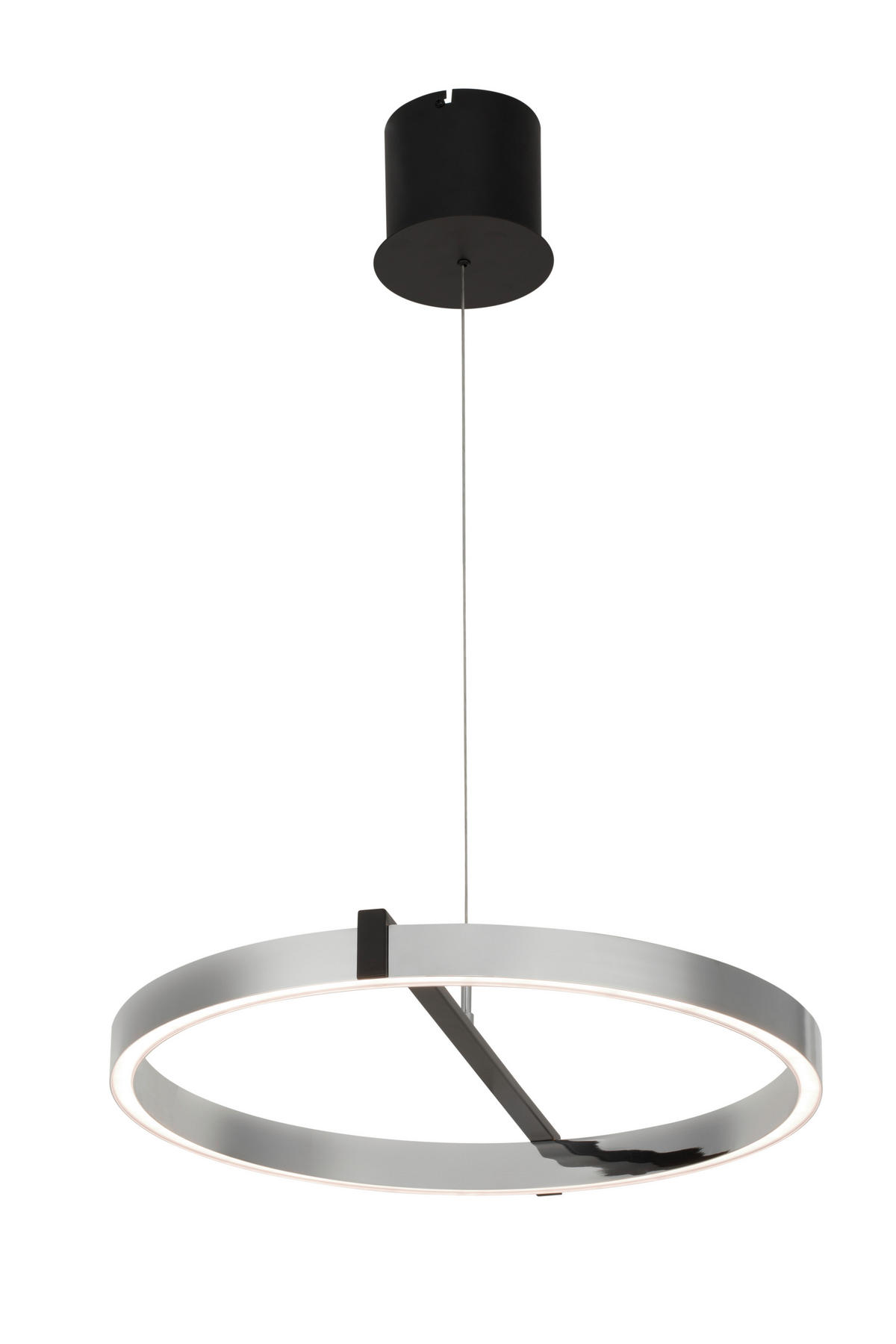 ZÁVĚSNÉ LED SVÍTIDLO, 50/50-200 cm  - čiré, Trend, kov/plast (50/50-200cm) - Dieter Knoll