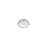 TELLERSET BRISA 6-teilig  - Blau/Weiß Hochglanz, Basics, Keramik (11cm) - Costa Nova