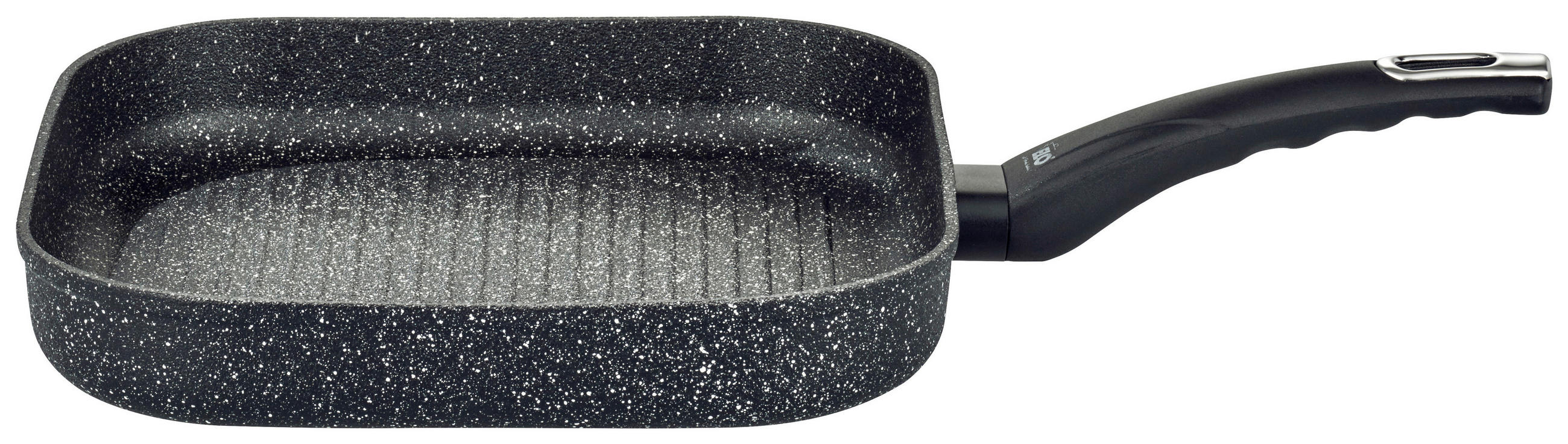 GRILOVACÍ PÁNEV 28/28 cm  - tmavě šedá, Konvenční, kov (28/28cm) - ELO