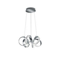 LED-HÄNGELEUCHTE 55/155 cm    - Alufarben, Basics, Metall (55/155cm) - Trio Leuchten