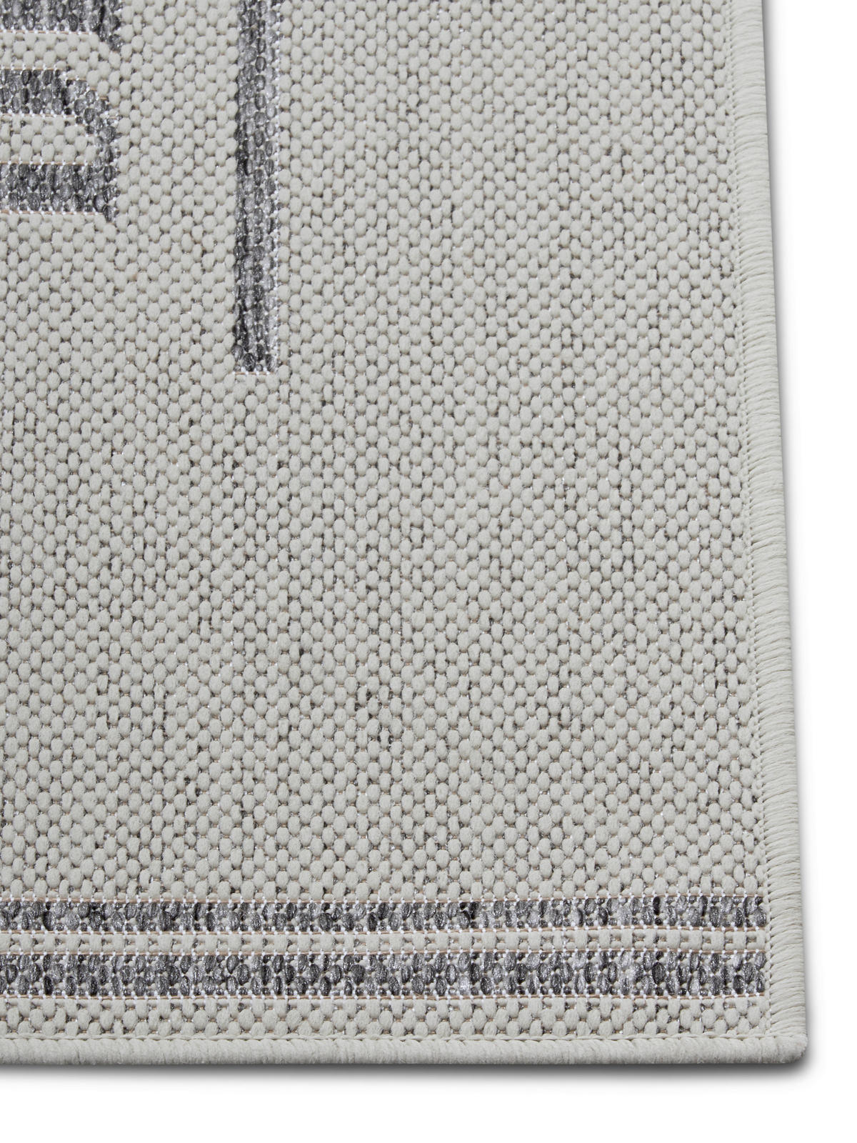 KÜCHENLÄUFER 92/150 cm Cucina Creme, Grau  - Creme/Grau, Design, Kunststoff (92/150cm)