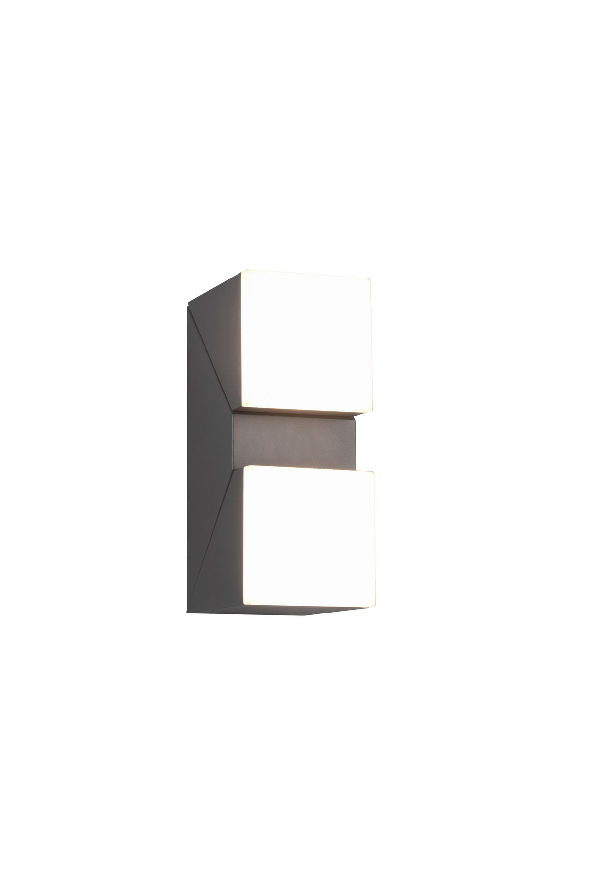 VÄGGLAMPA UTOMHUS - antracit, Basics, metall/plast (9/28/10,6cm) - Trio Leuchten