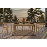 GARTENTISCH 160/90/76 cm  - Akaziefarben, Basics, Holz (160/90/76cm) - Ambia Garden