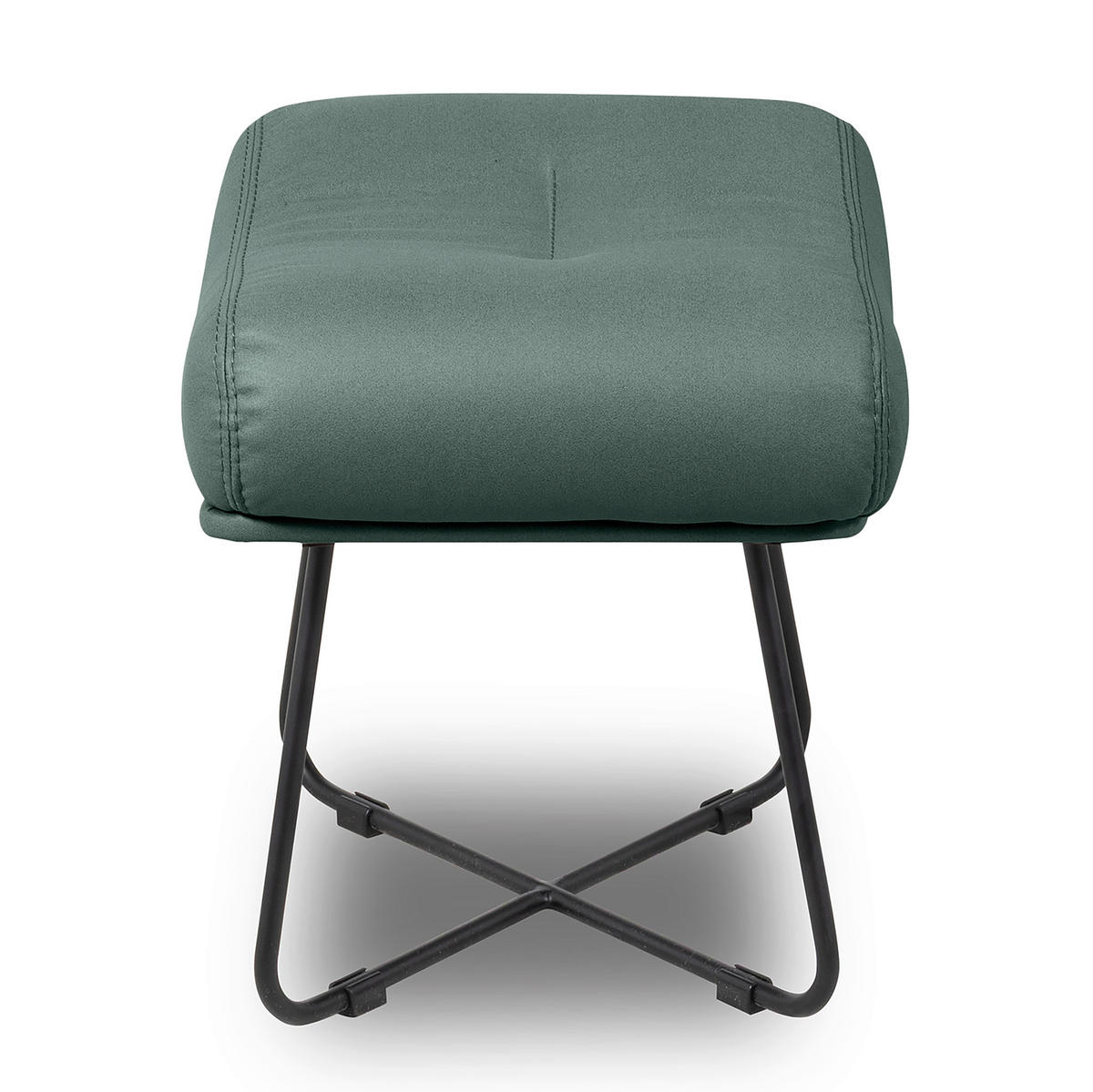 SESSELSET in Lederlook Graphitfarben  - Beige/Graphitfarben, Design, Textil/Metall (67/87/74cm) - Livetastic