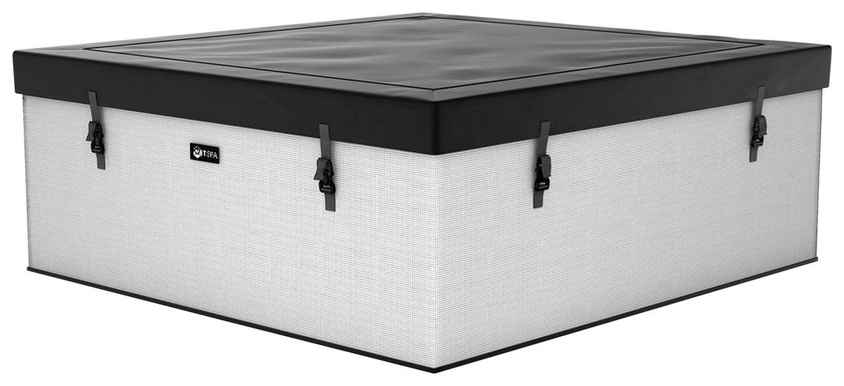 WHIRLPOOL NETSPA IDAHO SP-IDA6-PW  - Grauweiß, MODERN, Kunststoff (180/180/70cm)