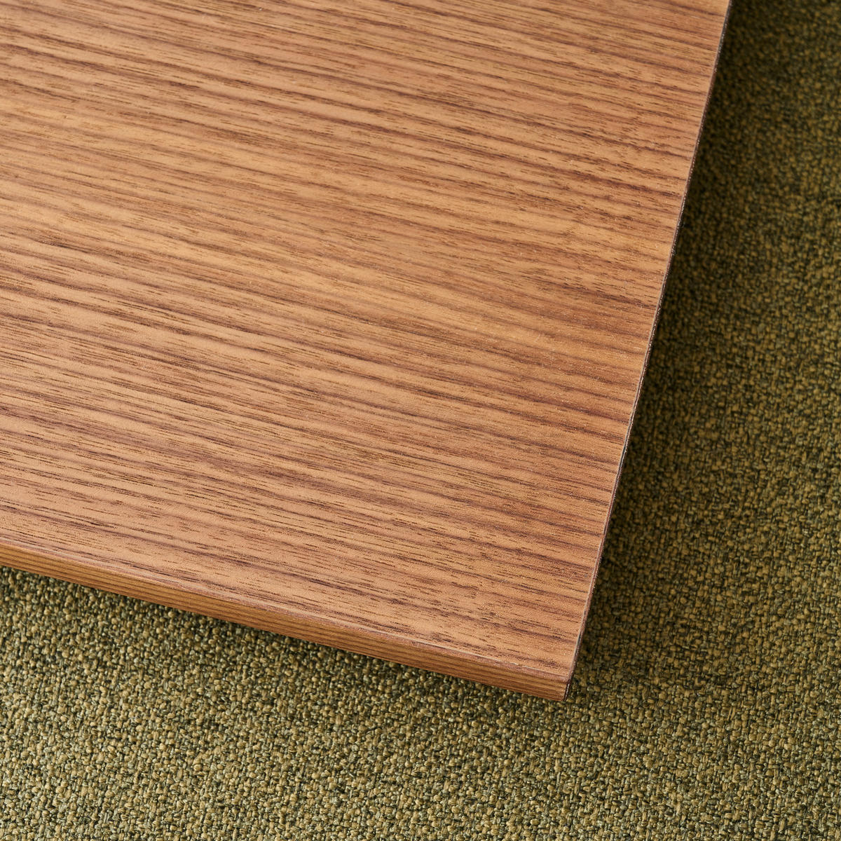 SCHLAFSOFA in Webstoff Olivgrün  - Nussbaumfarben/Olivgrün, Natur, Holz/Textil (228/90/100cm) - Joka