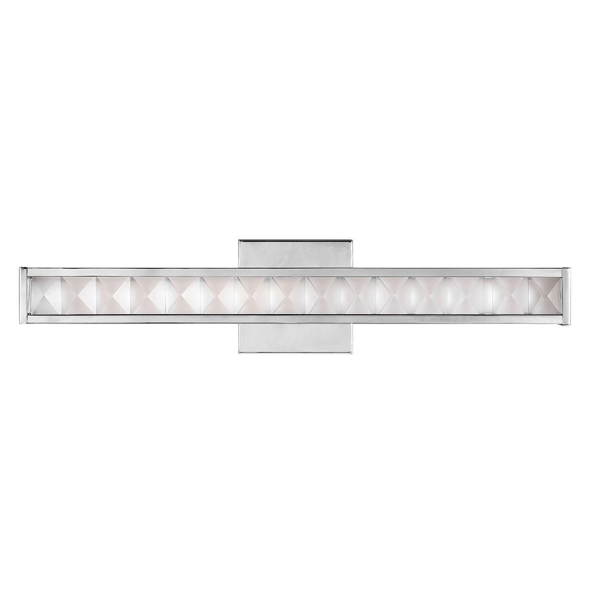 VÄGGLAMPA FÖR BADRUM Elstead Jessie 59.7/12.7/10.2 cm   - kromfärg, Basics, metall (59.7/12.7/10.2cm) - Elstead Lighting