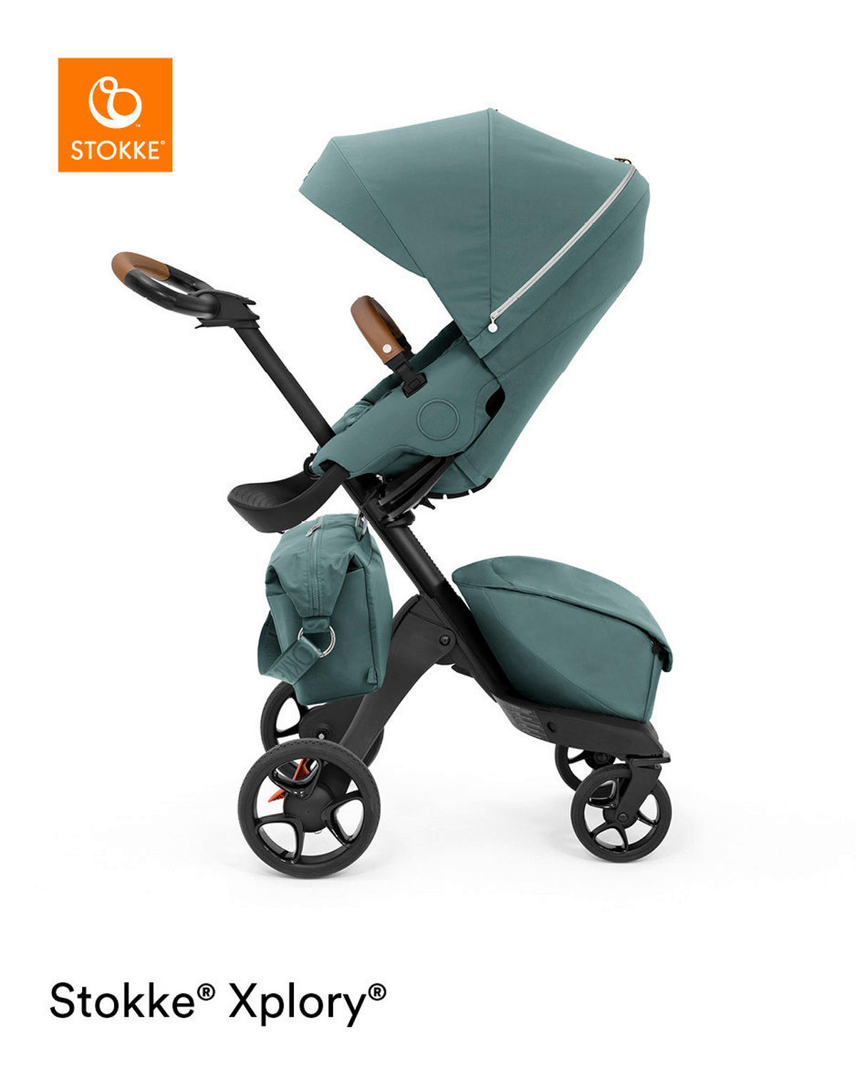 DEČJA KOLICA  Xplory X  - crna/petrolej plava, Osnovno, tekstil/metal (56/131/100,5cm) - Stokke
