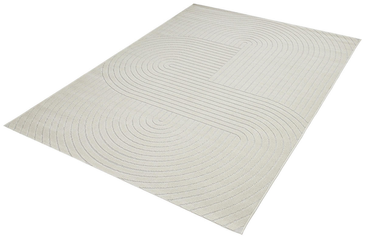 OUTDOORTEPPICH  für Terrasse und Balkon 160/230 cm Las Palmas Beige  - Beige, Trend, Textil (160/230cm) - Novel