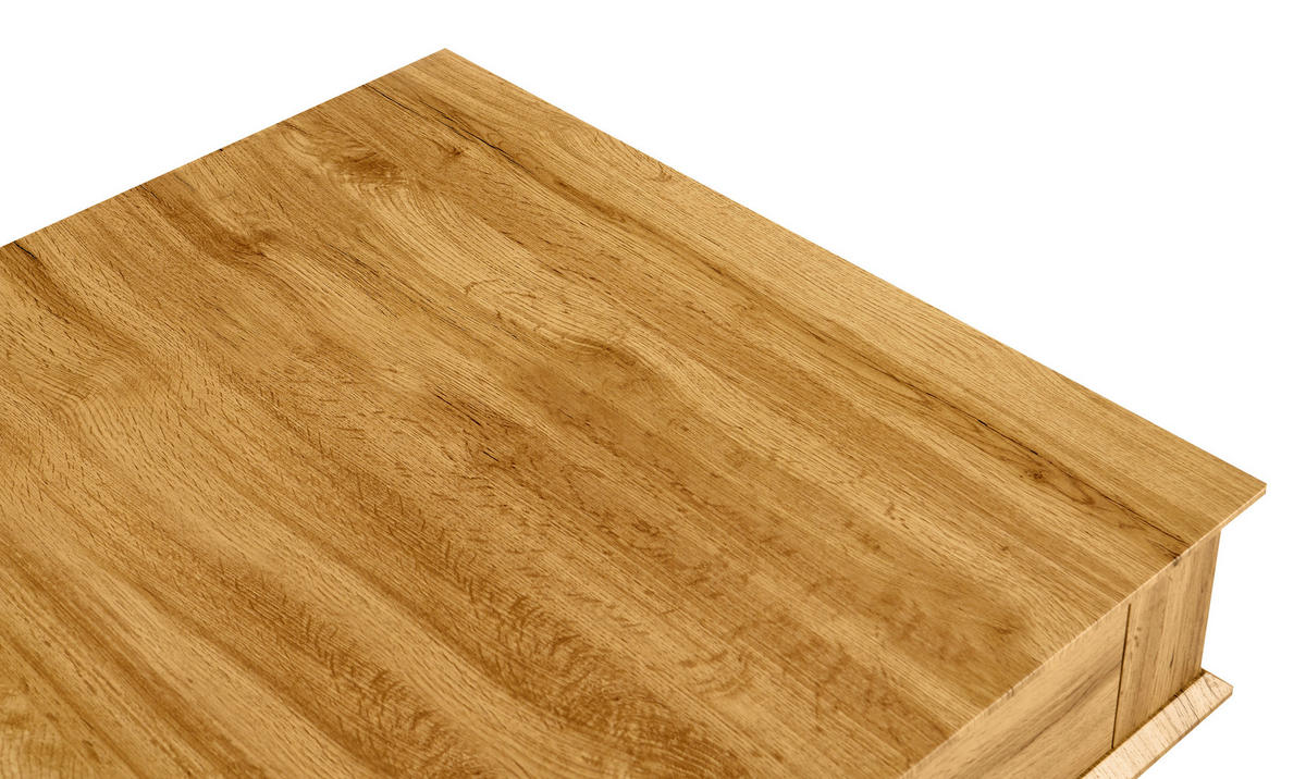 KONFERENČNÝ STOLÍK, čierna, farba duba, kov, papier, kompozitné drevo, 70/70/68 cm - čierna/farba duba, Design, kov/kompozitné drevo (70/70/68cm) - Carryhome
