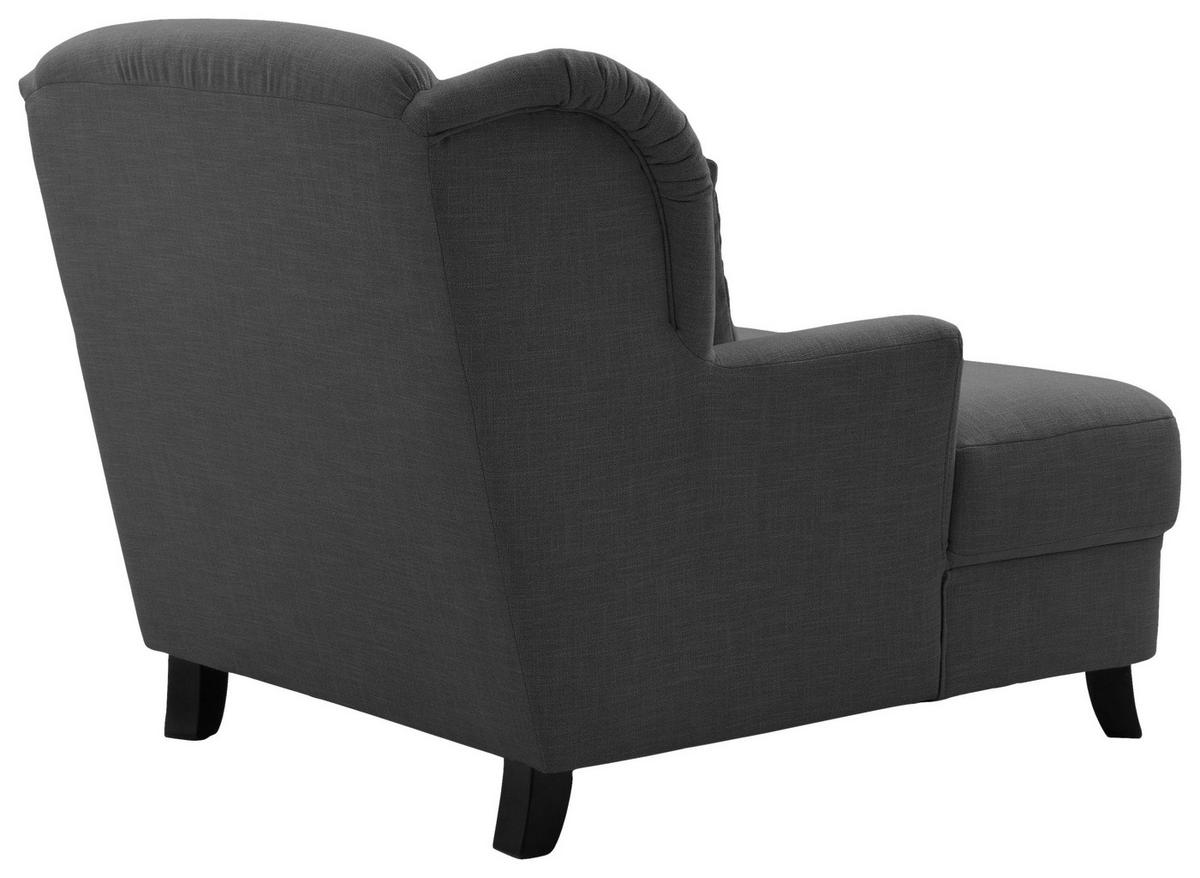 XXL-SESSEL in Dunkelgrau  - Dunkelgrau/Beige, Modern, Holzwerkstoff/Textil (109/104/145cm) - Sit & More