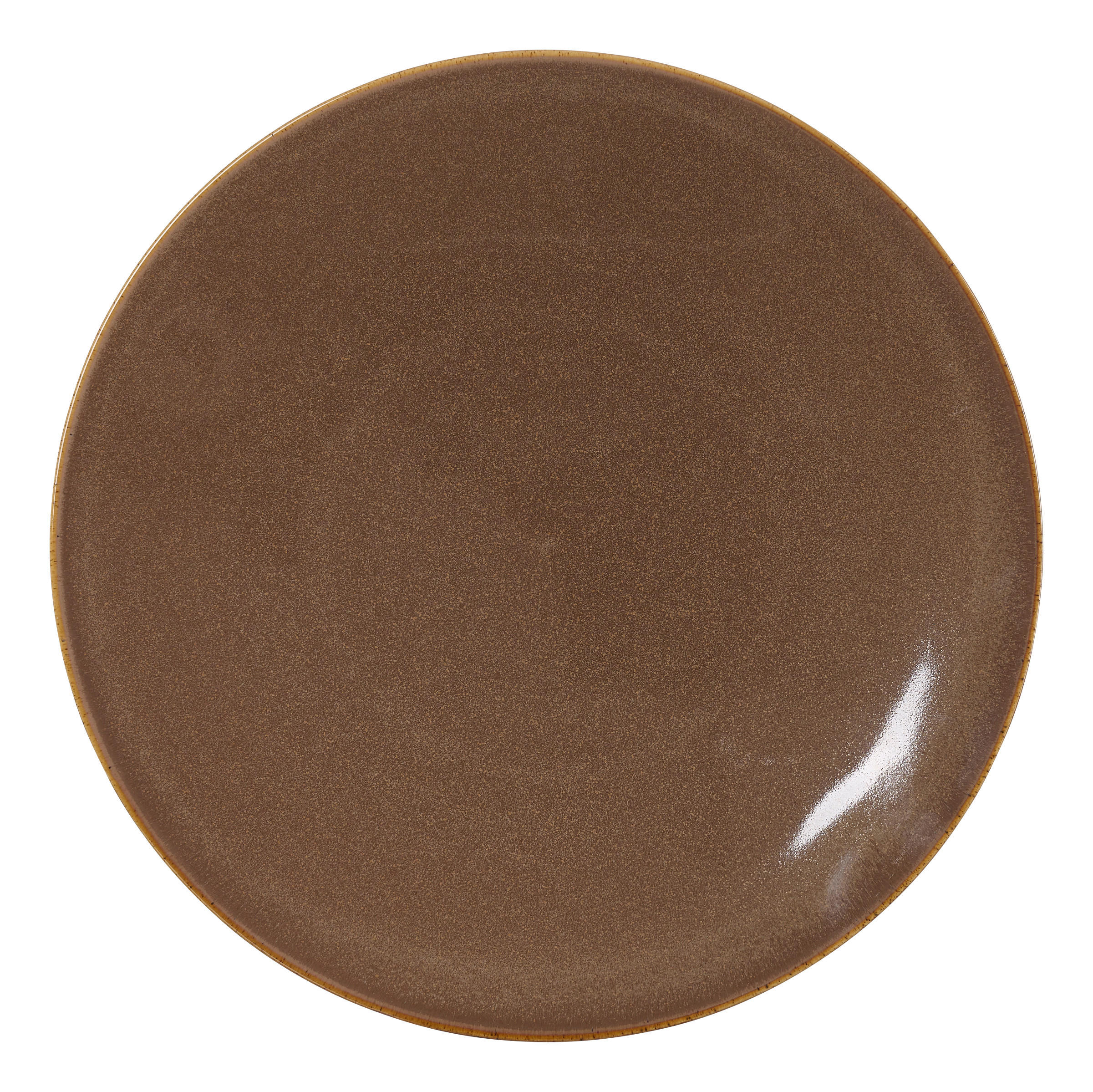 SPEISETELLER Dunkelbraun 27,5/4 cm Sahara  - Dunkelbraun, KONVENTIONELL, Keramik (27,5/4cm) - Ritzenhoff Breker