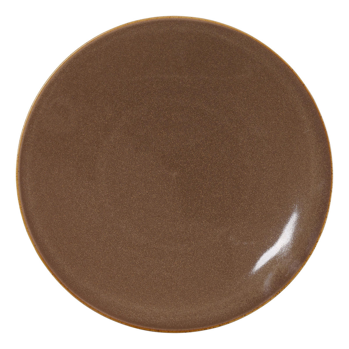 SPEISETELLER Dunkelbraun 27,5/4 cm Sahara  - Dunkelbraun, KONVENTIONELL, Keramik (27,5/4cm) - Ritzenhoff Breker