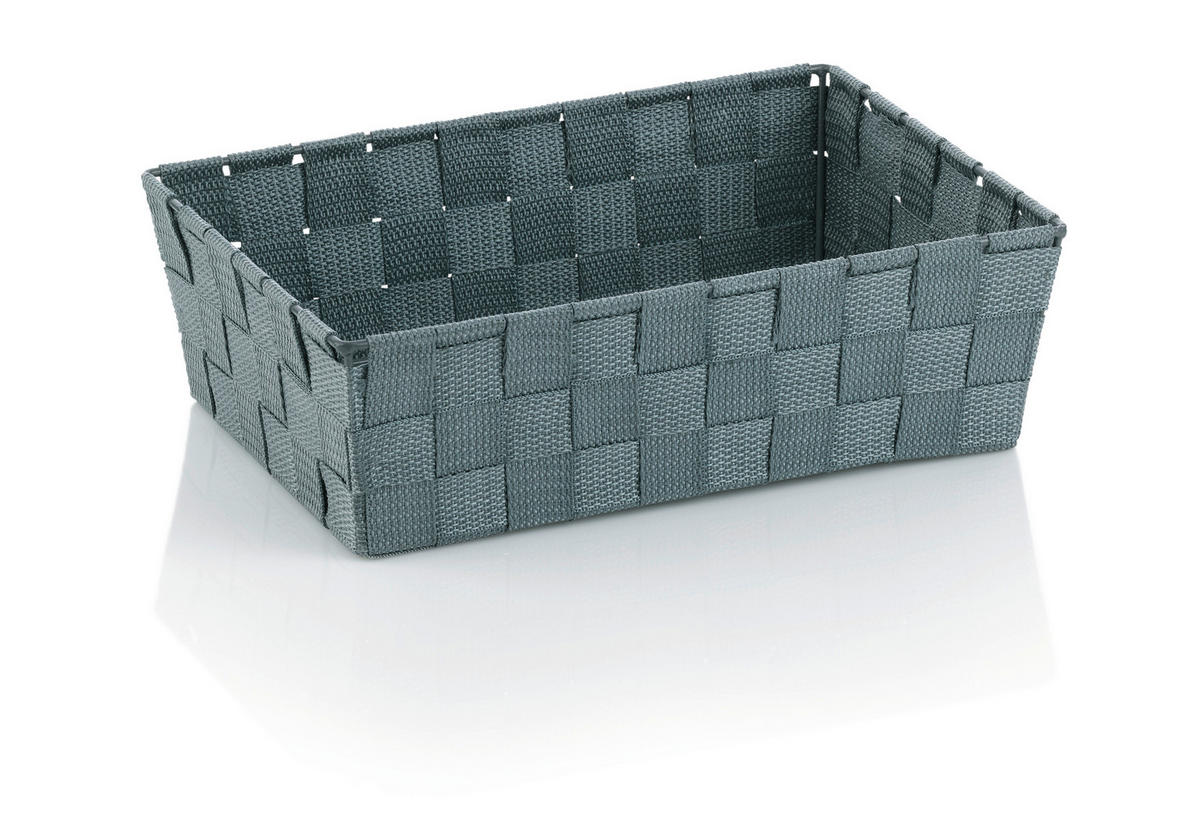 KORPA   29,5/20,5/8,5 cm      - siva, Konvencionalno, tekstil (29,5/20,5/8,5cm) - Kela