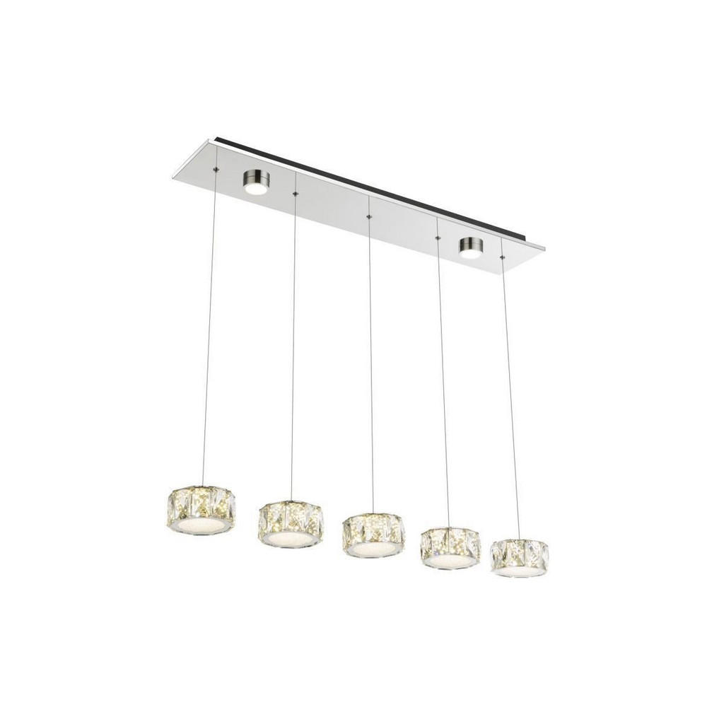 XXXL ZÁVĚSNÉ LED SVÍTIDLO, 82/16/120 cm