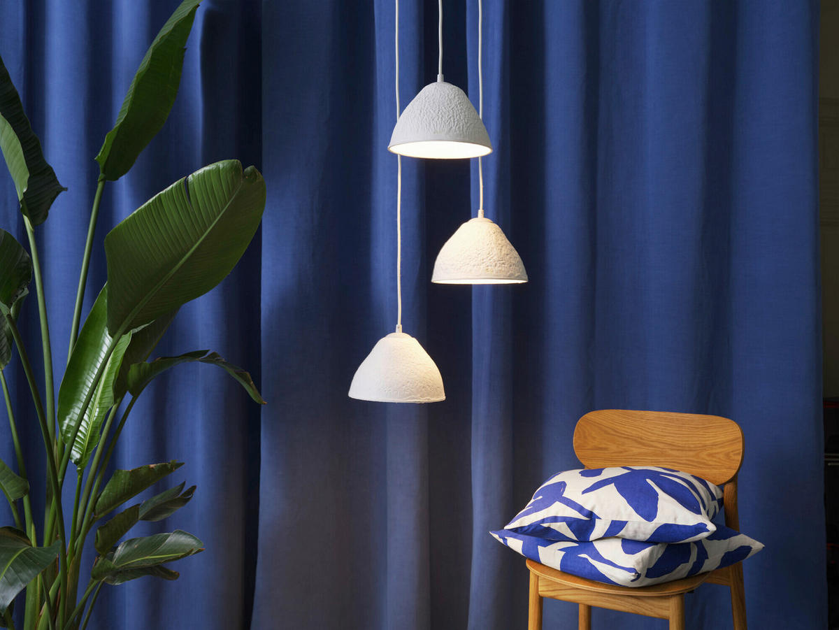 HÄNGELEUCHTE 43.7/160.5 cm  - Basics, Papier/Metall (43.7/160.5cm) - Osram