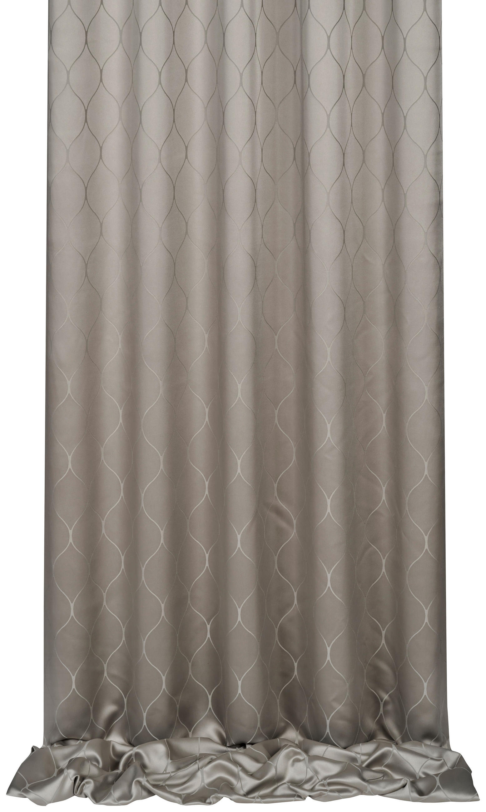 DEKOSTOFF per lfm black-out (lichtundurchlässig)  - Taupe, Basics, Textil (140cm) - Esposa