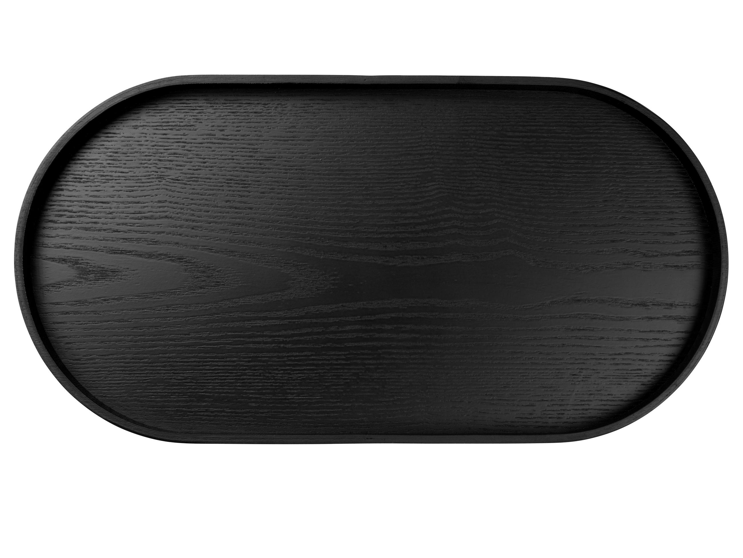 TABLETT Holz Weide  - Schwarz, Basics, Holz (35,5/16,5/2,5cm) - ASA