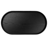 POSLUŽAVNIK   35,5/16,5/2,5 cm          Wood black  - crna, Basics, drvo (35,5/16,5/2,5cm) - ASA