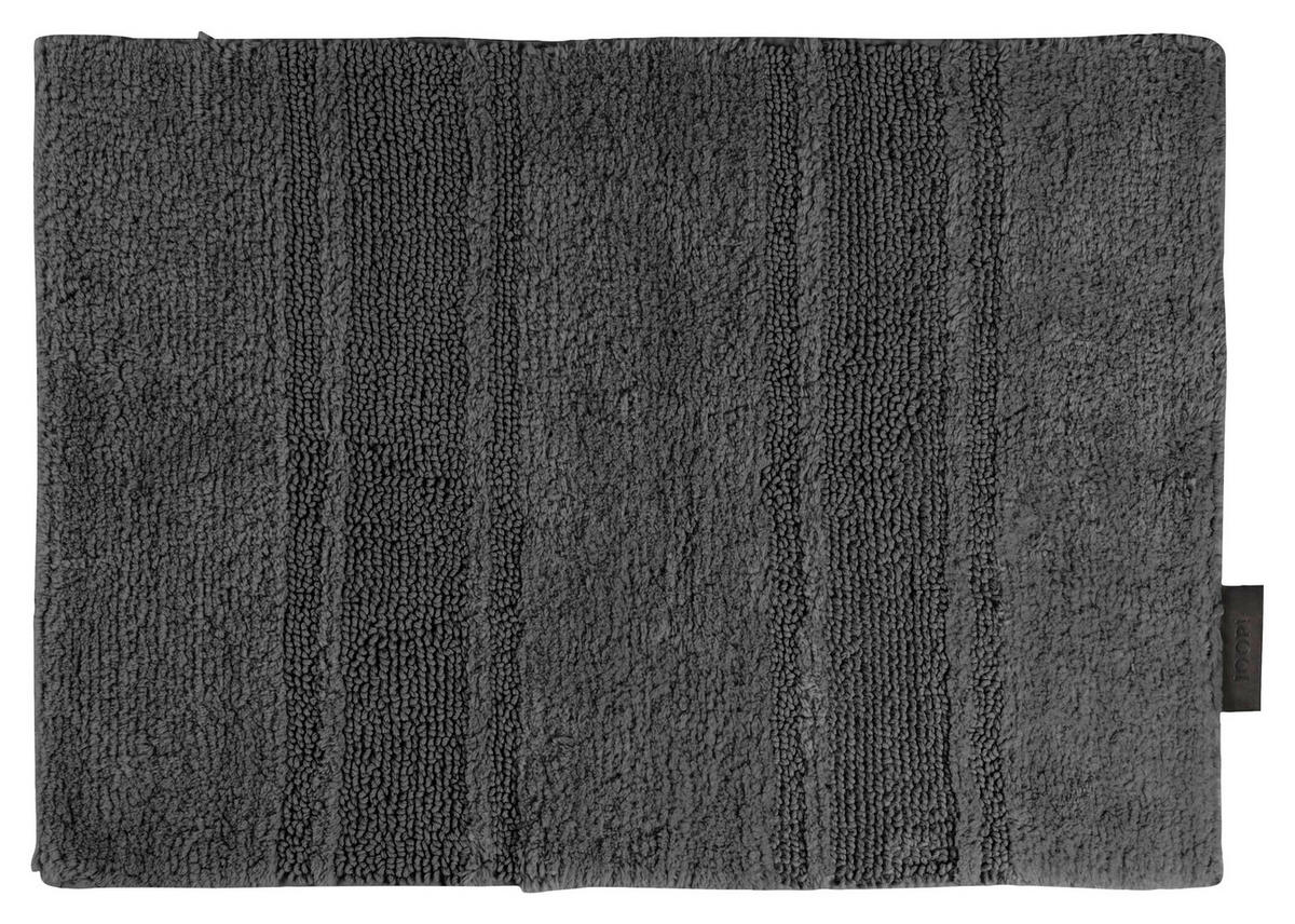 BADTEPPICH Anthrazit 50/60 cm  - Anthrazit, Basics, Textil (50/60cm) - Joop!