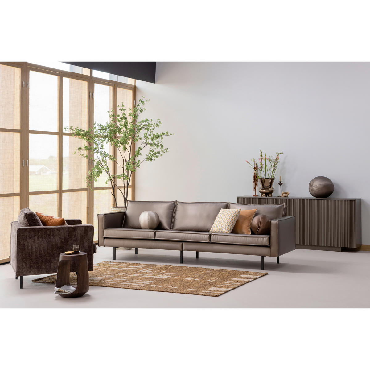 BEISTELLTISCH in Holz 33/33/45 cm  - Walnussfarben, MODERN, Holz (33/33/45cm) - Livetastic