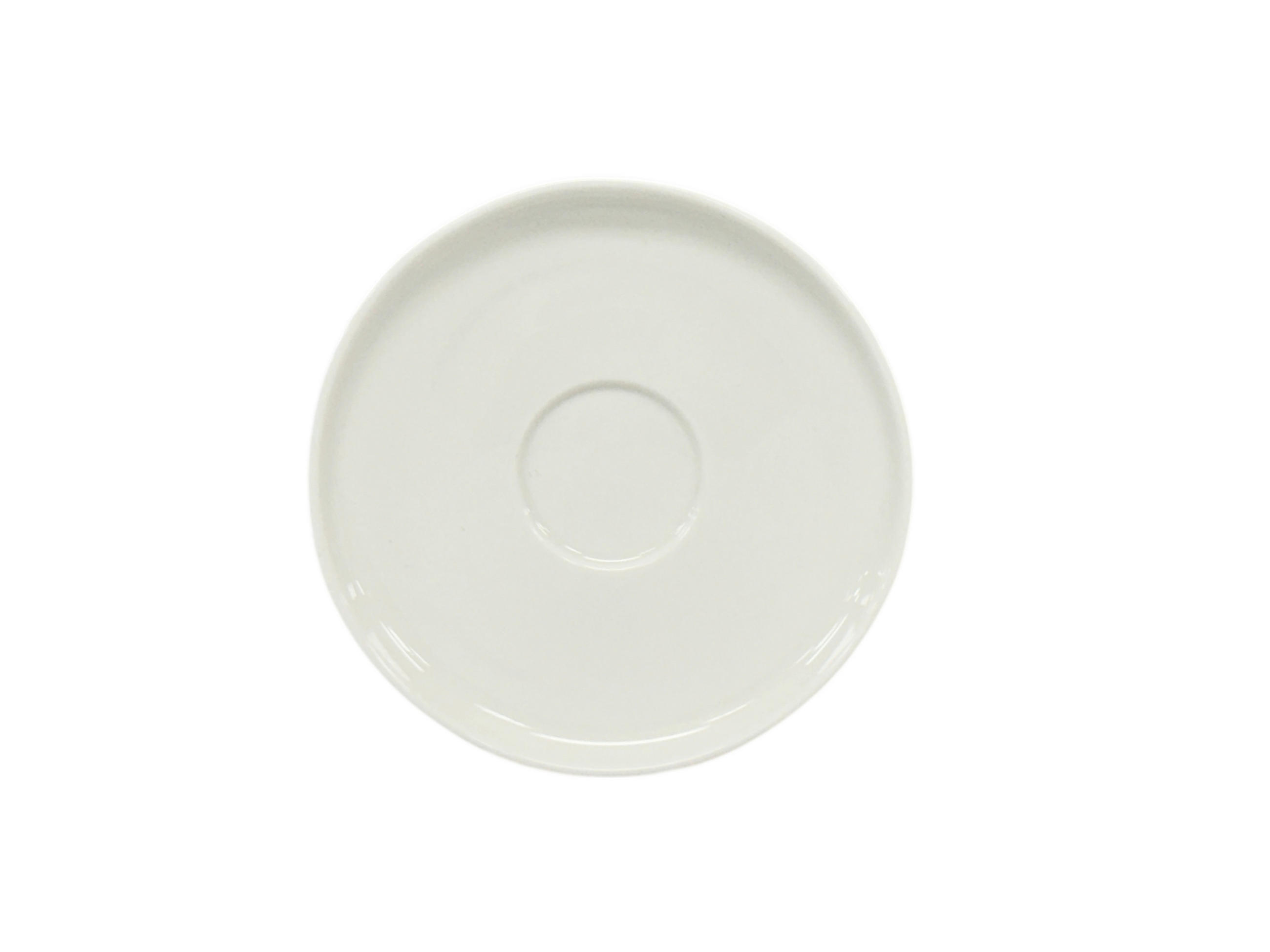 PODŠÁLEK NA ESPRESSO porcelán keramika  - bílá, Trend, keramika (10,6/1,3cm) - Dieter Knoll