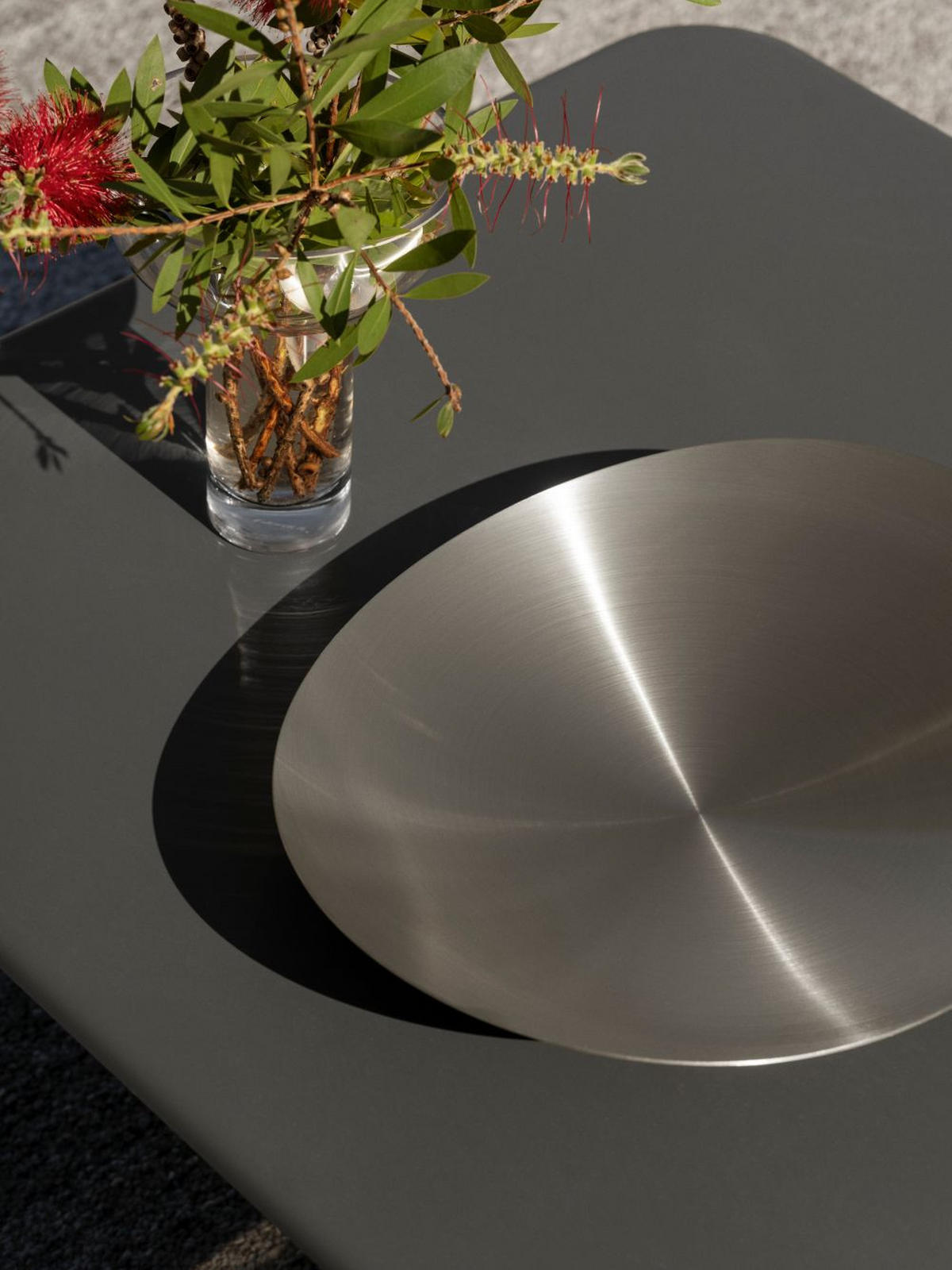 DEKOSCHALE - Silberfarben, KONVENTIONELL, Metall (29/5,5/34,5cm) - Blomus
