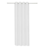 ÖSENSCHAL transparent 135/245 cm   - Weiß, Basics, Textil (135/245cm)