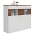 HIGHBOARD 150/134/44 cm - Eichefarben/Silberfarben, KONVENTIONELL, Glas/Holzwerkstoff (150/134/44cm) - Xora HIGHBOARD 150/134/44 cm - Eichefarben/Silberfarben, KONVENTIONELL, Glas/Holzwerkstoff (150/134/44cm) - Xora