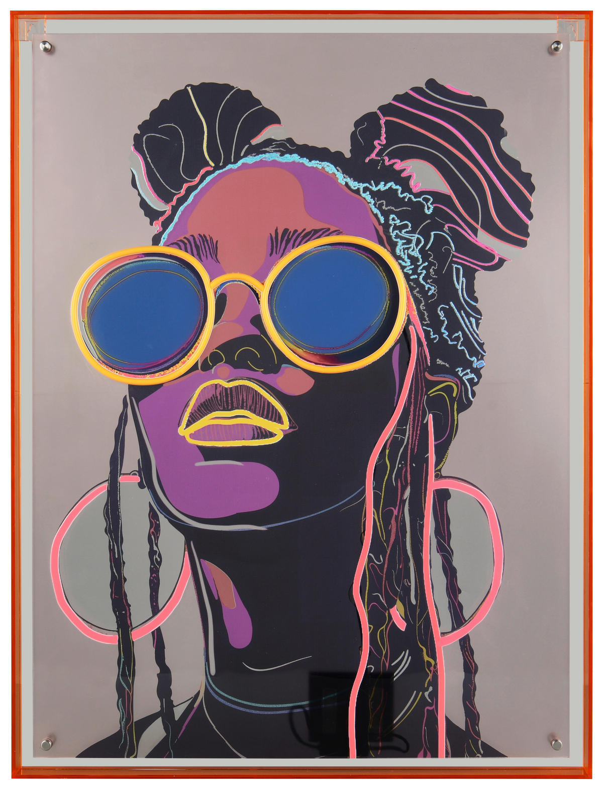 ACRYLGLASBILD 65/85,4/1,5 cm  - Multicolor/Braun, Design, Kunststoff (65/85,4/1,5cm)