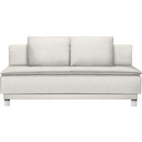 SCHLAFSOFA in Webstoff Beige  - Beige, MODERN, Textil/Metall (200/85/90cm) - Joka