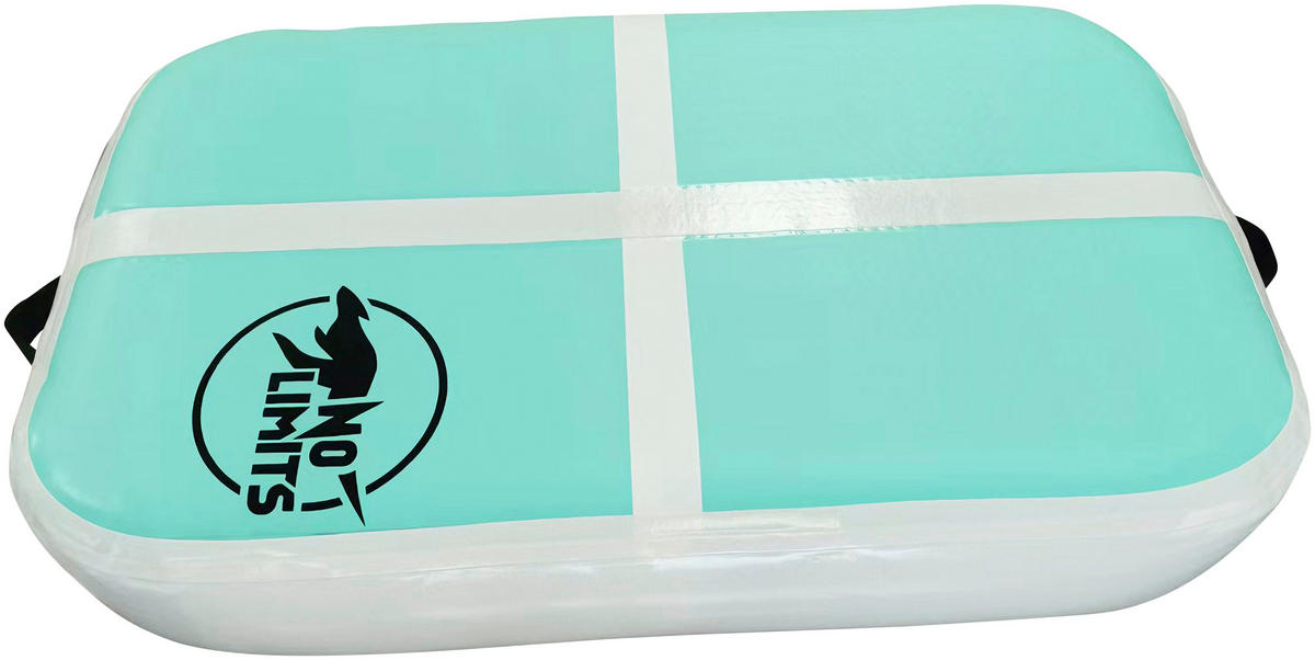 GYMNASTIKMATTE AIR BOARD  - Türkis/Weiß, MODERN, Kunststoff (100/60/10cm)