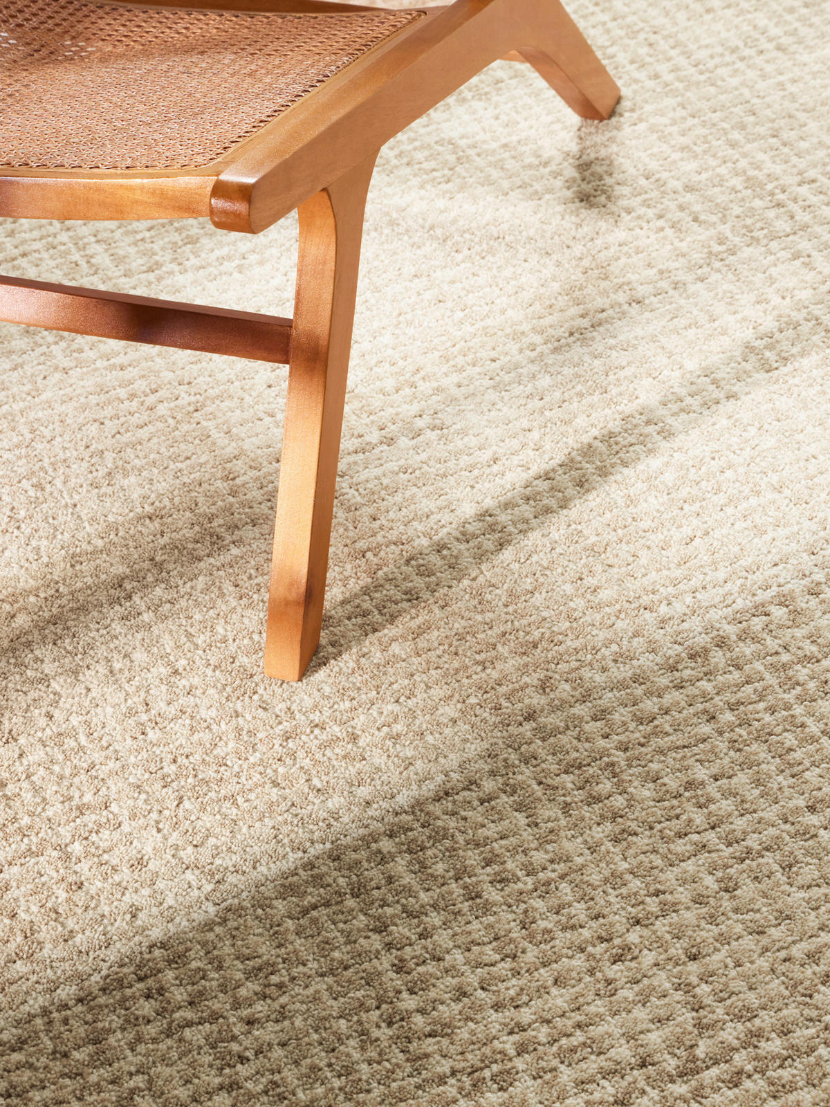 WOLLTEPPICH Wohnzimmer 160 cm Eloise Hellbraun rund  - Hellbraun, Basics, Textil (160cm) - Hanse Home