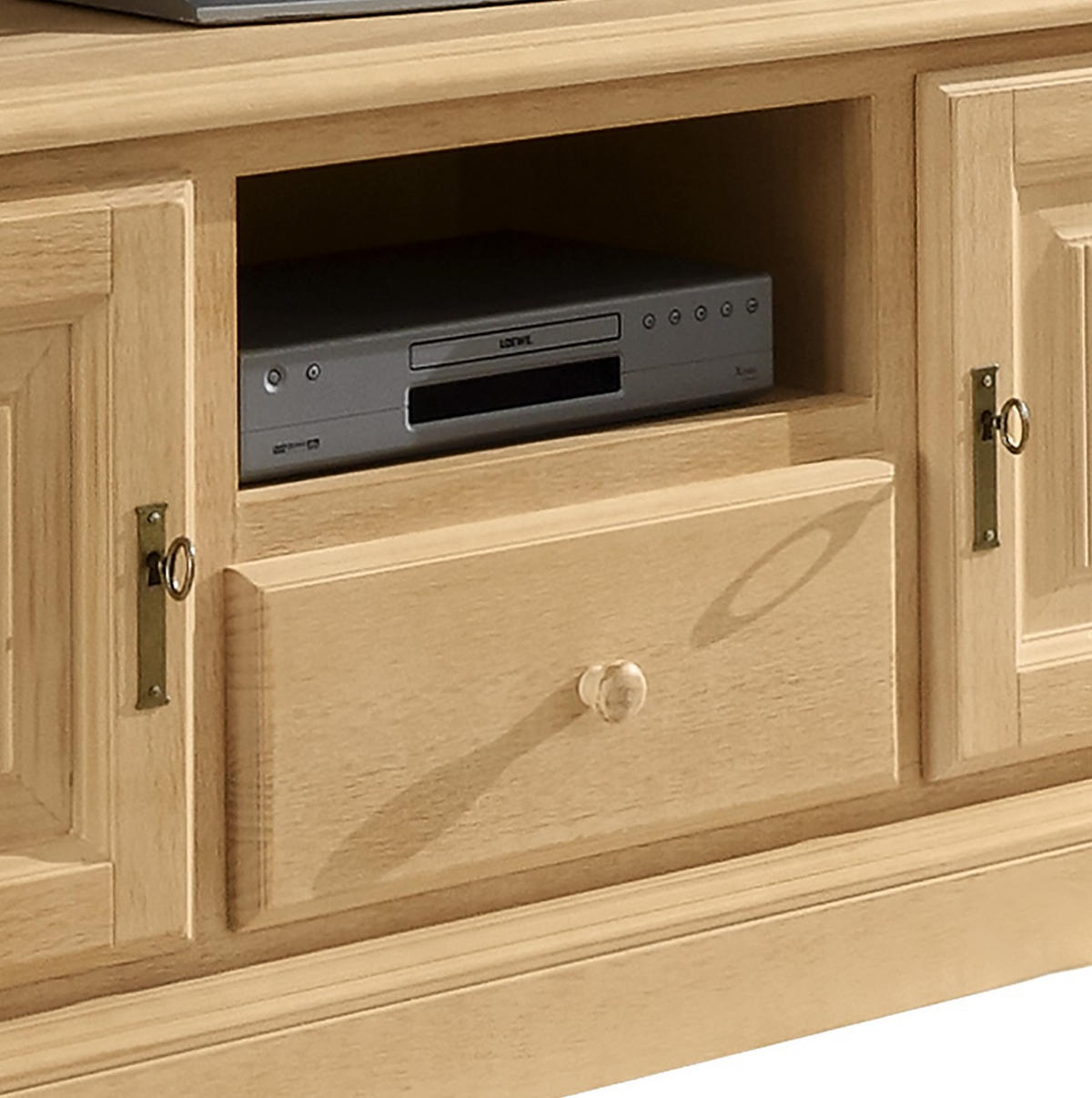 LOWBOARD  in 160/57/44 cm  - Beige, Design, Holz (160/57/44cm) - Livetastic