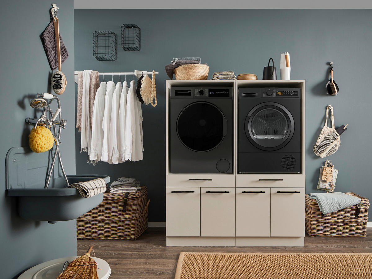 HAUSWIRTSCHAFTSRAUM 135/162/67,5 cm  in Kaschmir  - Kaschmir, Design, Holzwerkstoff (135/162/67,5cm)