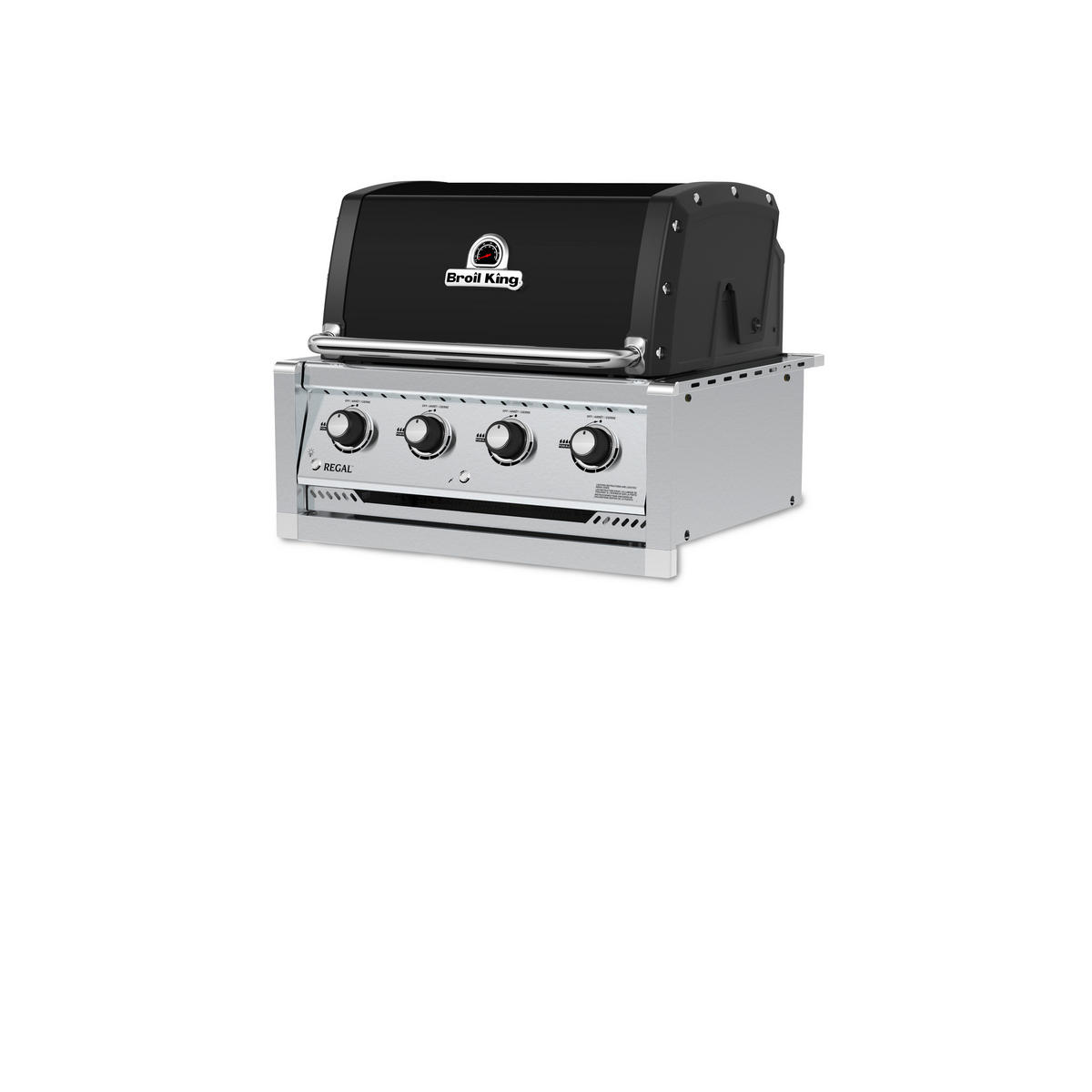 PLINSKI ŽAR  REGAL - srebrne barve/črna, Basics, kovina (78,9/59/61cm) - Broil King
