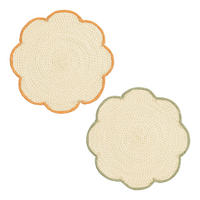 PROSTÍRÁNÍ, 32 cm - oranžová/zelená, Basics, papír (32cm)