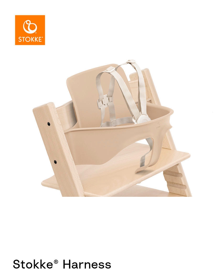 SICHERHEITSGURT - Beige, Basics, Kunststoff/Textil - Stokke