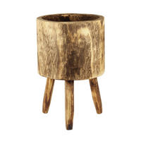 KVETINÁČ drevo, 24/38/24 cm - Basics, drevo (24/38/24cm)