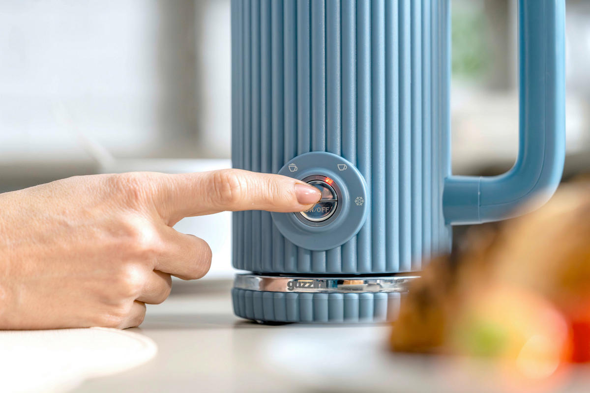 MILCHSCHÄUMER   - Pastellblau, Basics, Kunststoff (300ml) - GUZZINI