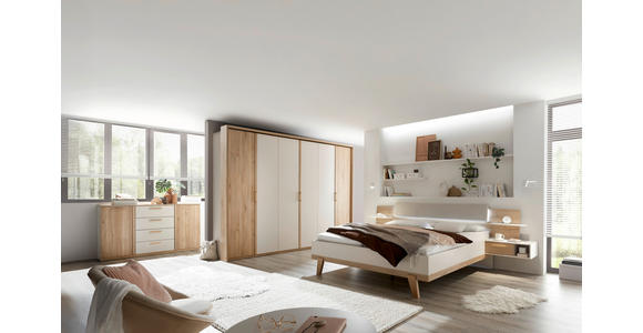 BETTANLAGE - Kaschmir/Eichefarben, Design, Textil (180/200cm) - Xora