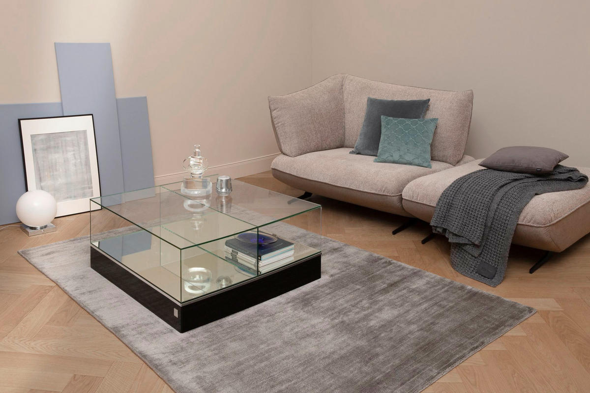 TKANÝ KOBEREC, 200/300 cm, antracitová - antracitová, Design, textil (200/300cm) - Joop!