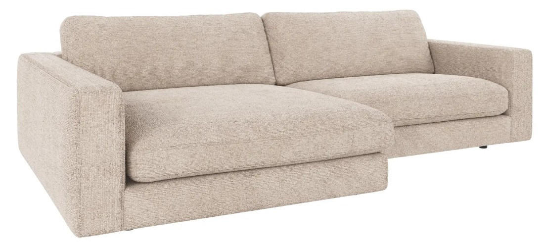 SOFFA i ljusgrå  - ljusgrå/svart, Klassisk, metall/trä (258/78/150cm) - Rowico